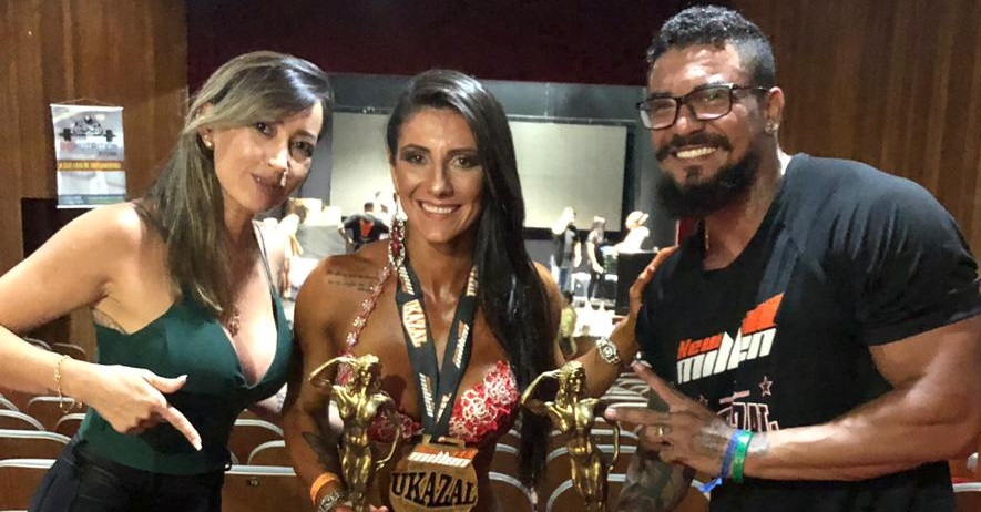 Atleta de MS fatura duas categorias em torneio de fisiculturismo na Bahia