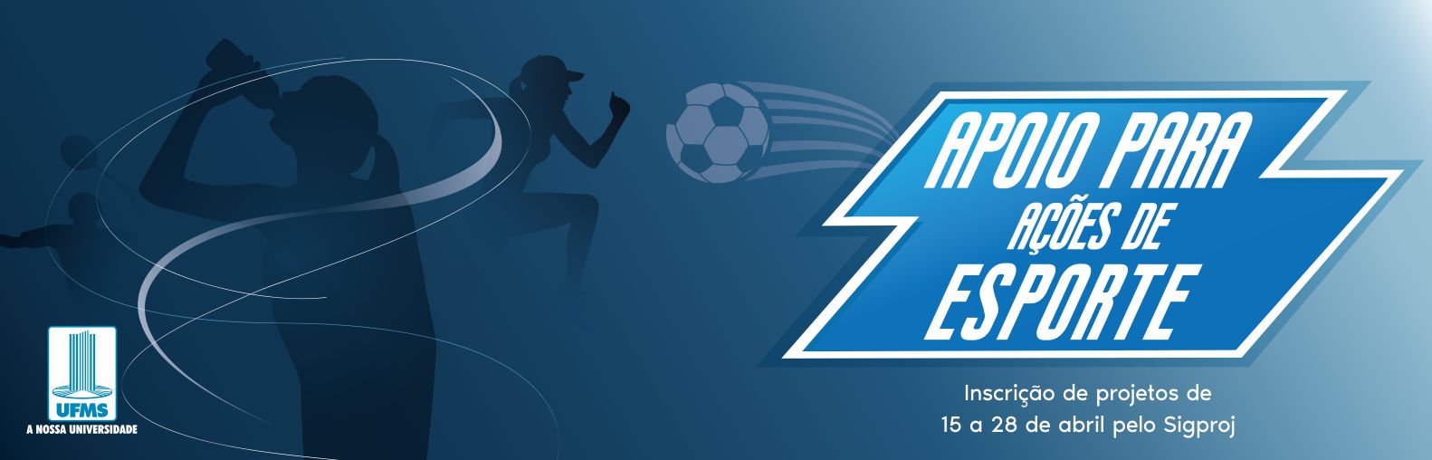 UFMS apoia projetos de esporte