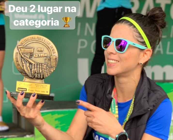 Colaboradora do Sesc Dourados conquista 2º lugar em maratona