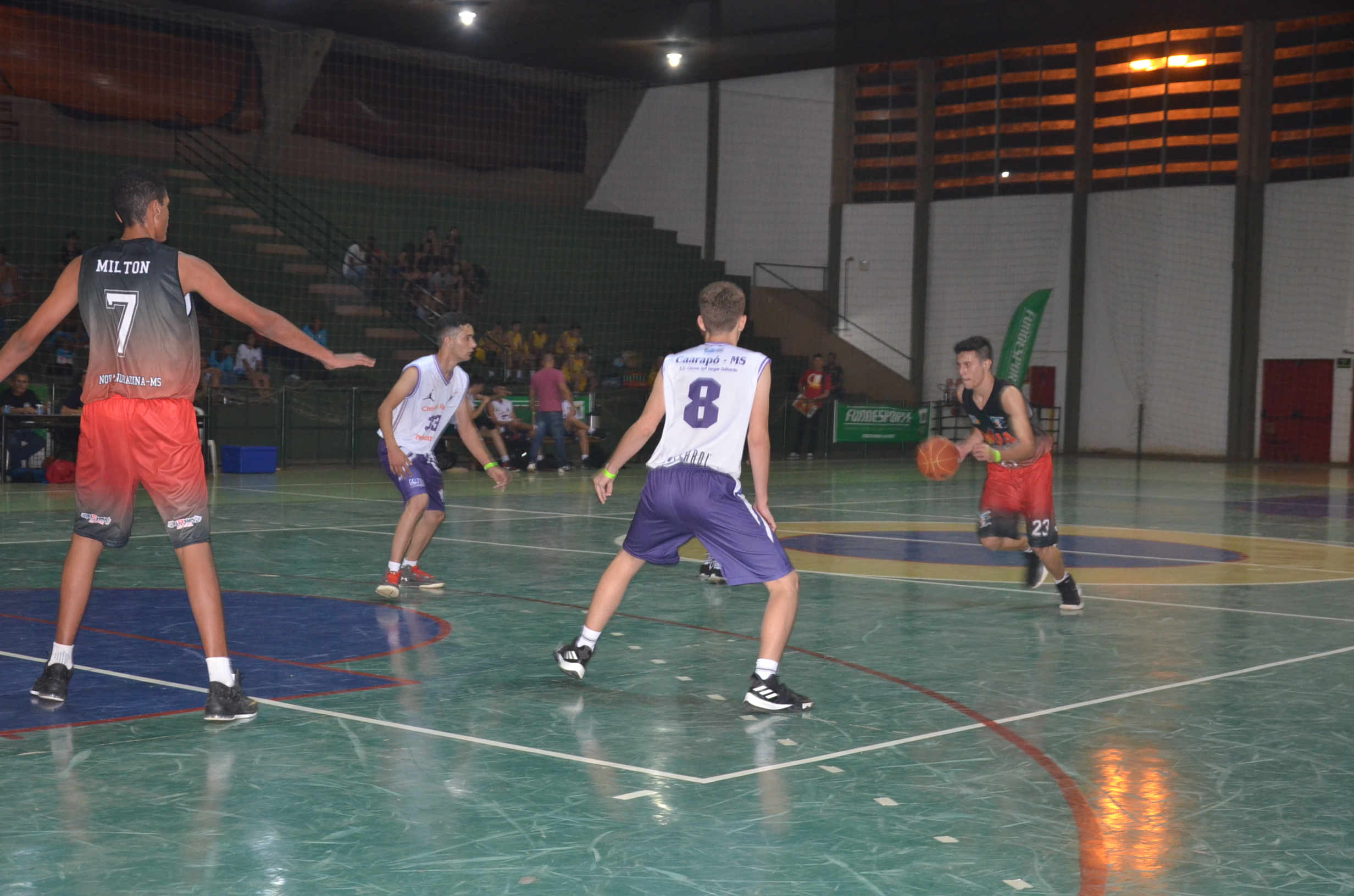 Equipes três-lagoenses disputam Estadual de Basquete em Nova Andradina