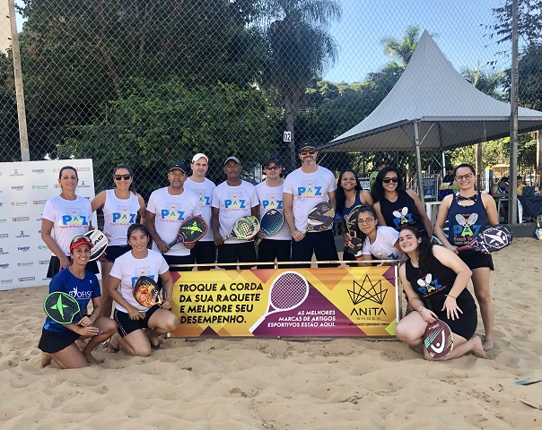 Equipe Paz AABB fatura o Beach Tennis nos Jogos Abertos da capital