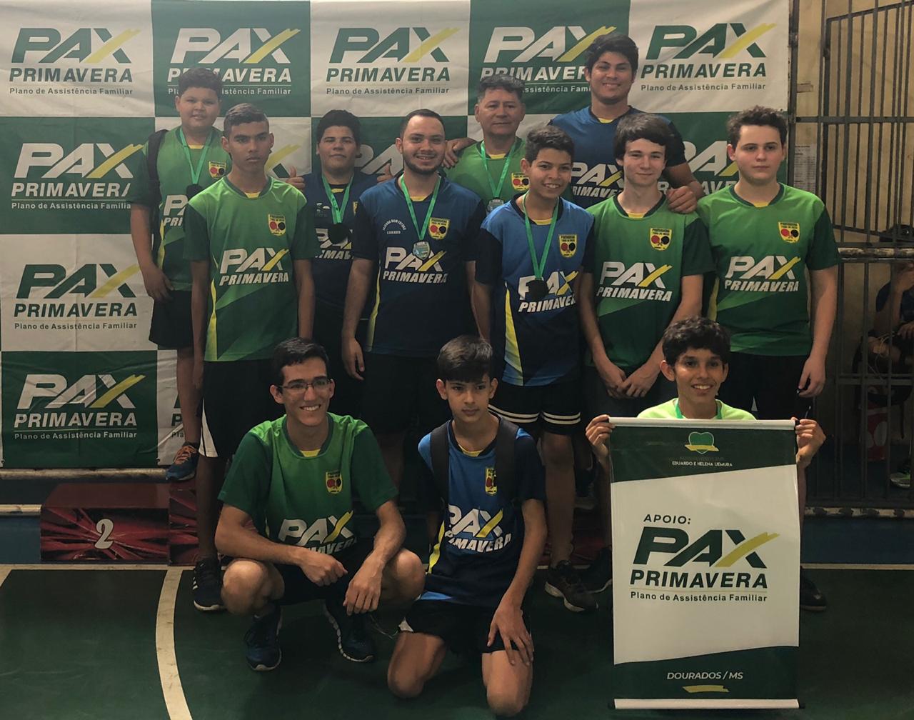 Douradenses destacam-se na 1ª Liga MS de Tênis de Mesa
