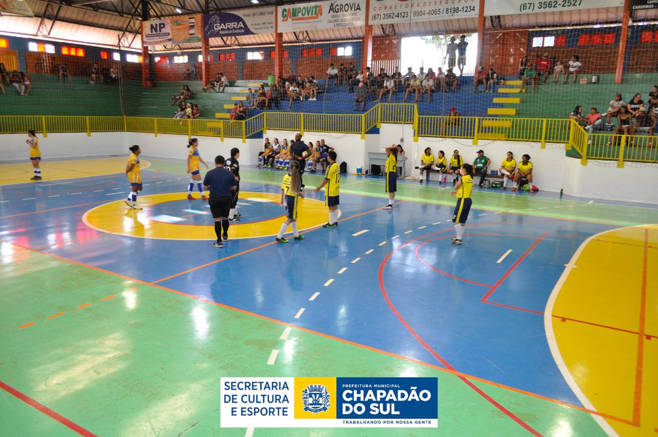 Futsal Feminino de Chapadão do Sul realizou amistosos contra Jataí