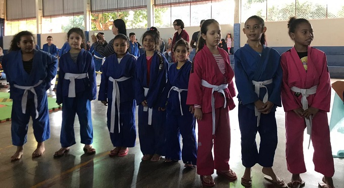 Festival de Judô movimentou Escola de Dourados