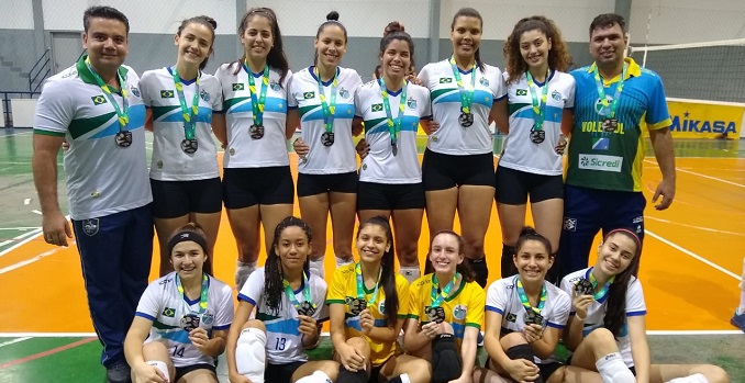Seleção sul-mato-grossense fatura vaga à elite do voleibol sub-18