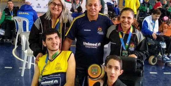 Atletas da ADD-MS disputam Brasileiro de Bocha Paralímpica 