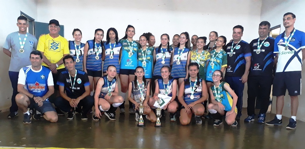 Finais definem equipes campeãs do Estadual de Voleibol