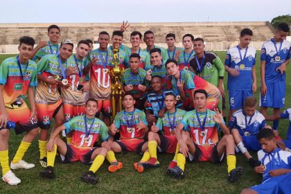 Três Lagoas conhece campeões do Municipal de futebol de base