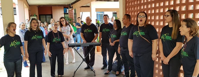 Servidores da Fundesporte prestigiam Cantata Natalina
