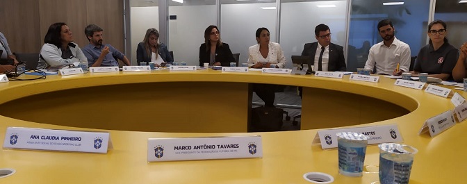 Vice-presidente da FFMS participa de fórum na CBF