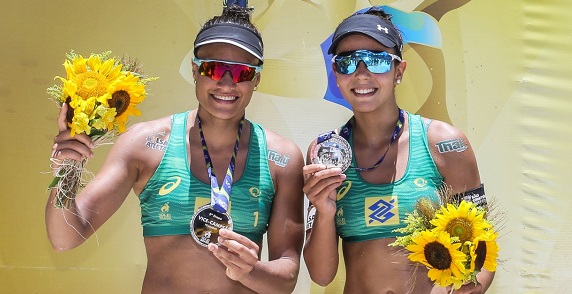 Sul-mato-grossense é prata no Brasileiro Open de Vôlei de Praia