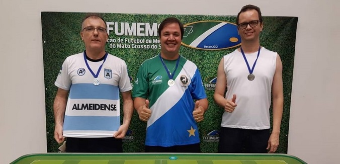 Torneio Aryzão 2020 de futebol de mesa define primeiro campeão
