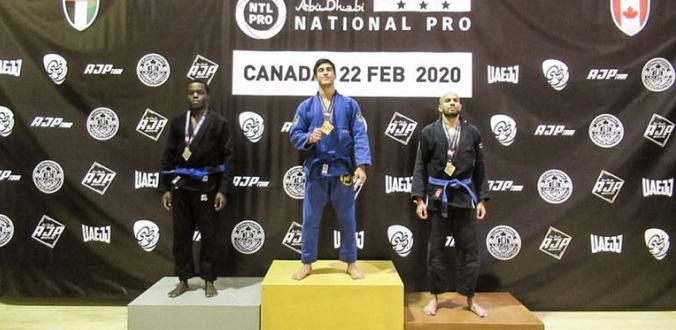 Campo-grandense garante ouro em torneio internacional de jiu-jitsu 