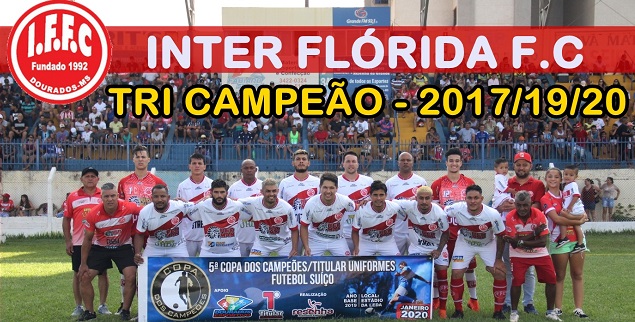 Inter Flórida conquista tricampeonato da Copa dos Campeões