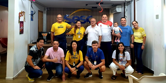 Professores de judô dos Sesc recebem capacitação com mestre