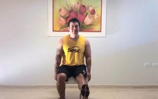 Sesc disponibiliza dicas de treino para realizar em casa