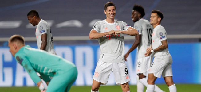 Bayern goleia Barça por 8 a 2 e avança à semi da Champions League