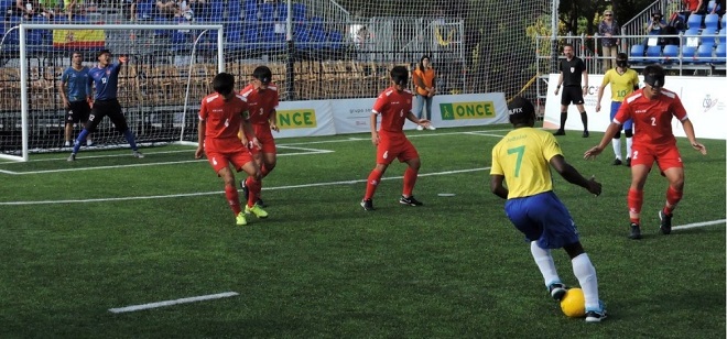 Definida a sede e programação da Copa do Mundo de Futebol de 5