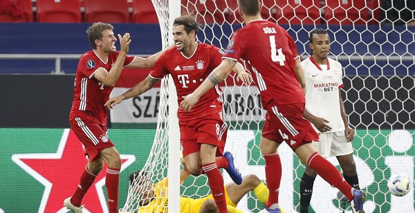 Bayern de Munique vence Sevilla e conquista Supercopa da Europa
