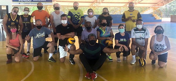 Vôlei adaptado da AABB Campo Grande volta aos treinos