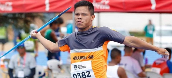 Aos 15 anos, atleta de MS é vice no Brasileiro sub-18 de Atletismo