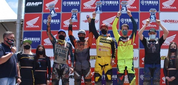 Mano conquista terceiro lugar no Brasileiro de Motocross na MX3