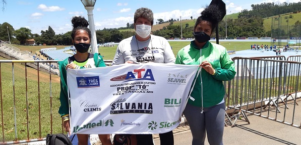 Três-lagoenses ficam no top-10 do Brasileiro de Atletismo sub-18