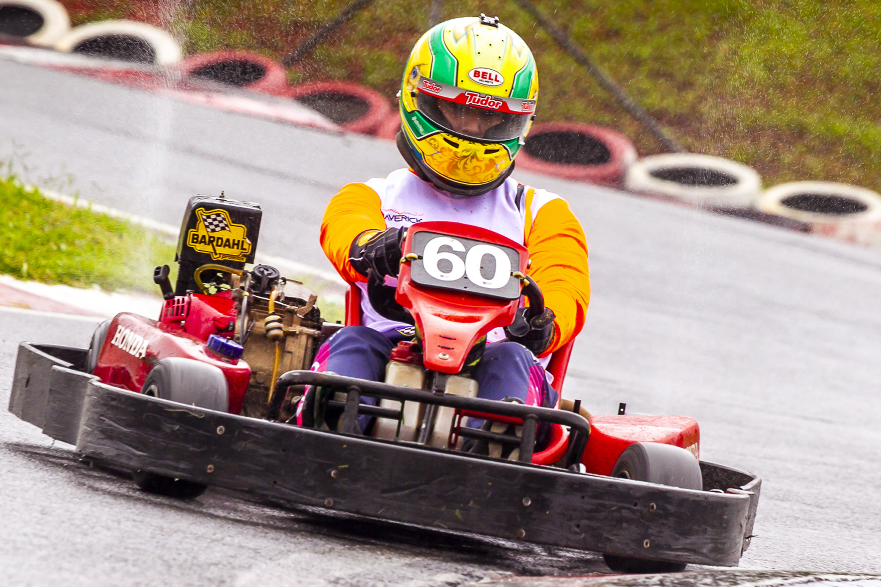 Interclubes Kart: Pole position, Otazú comemora bom desempenho
