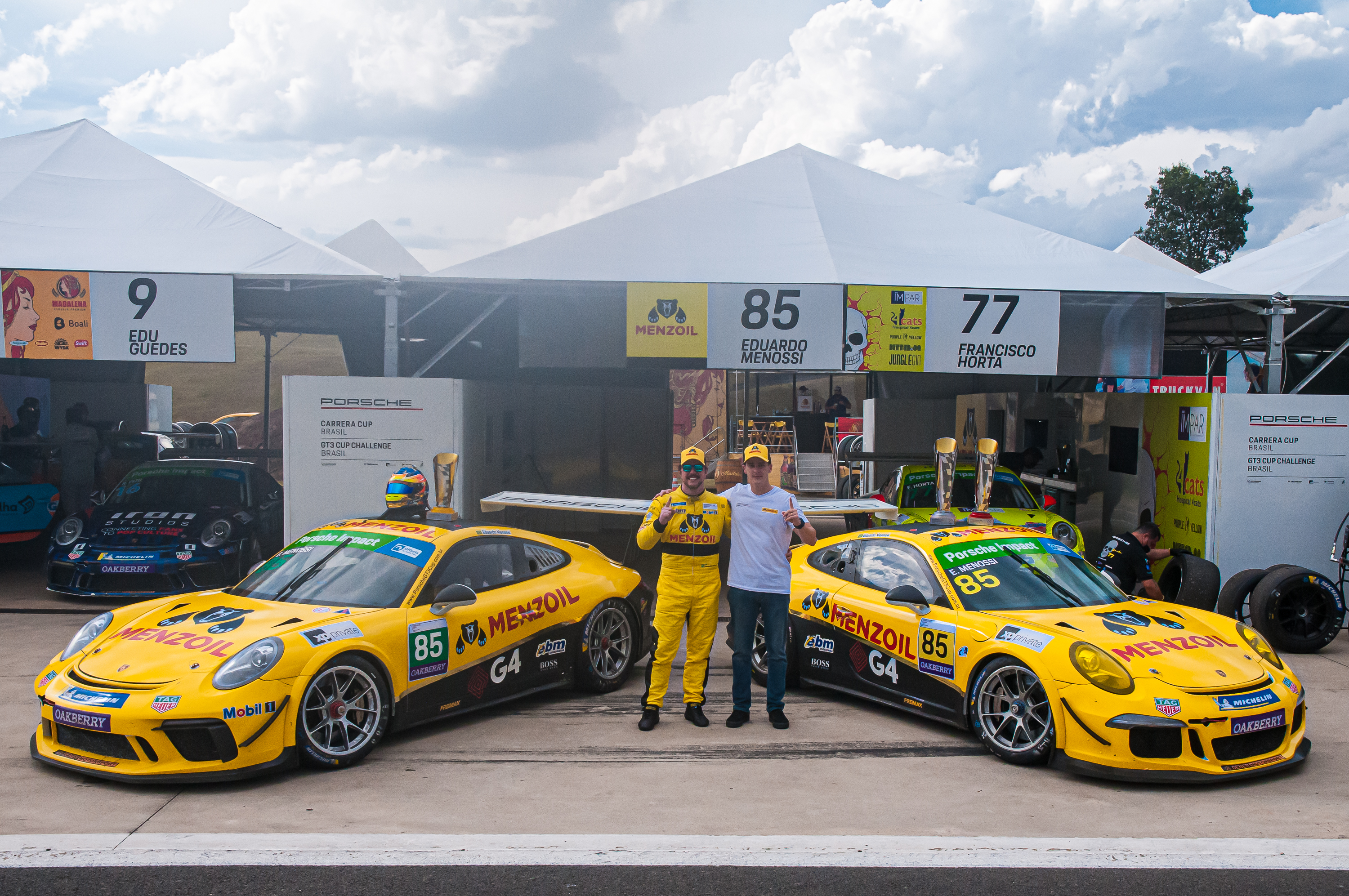 Porsche Cup: Líder na classe Trophy, Menossi chega a Curitiba em busca da vitória
