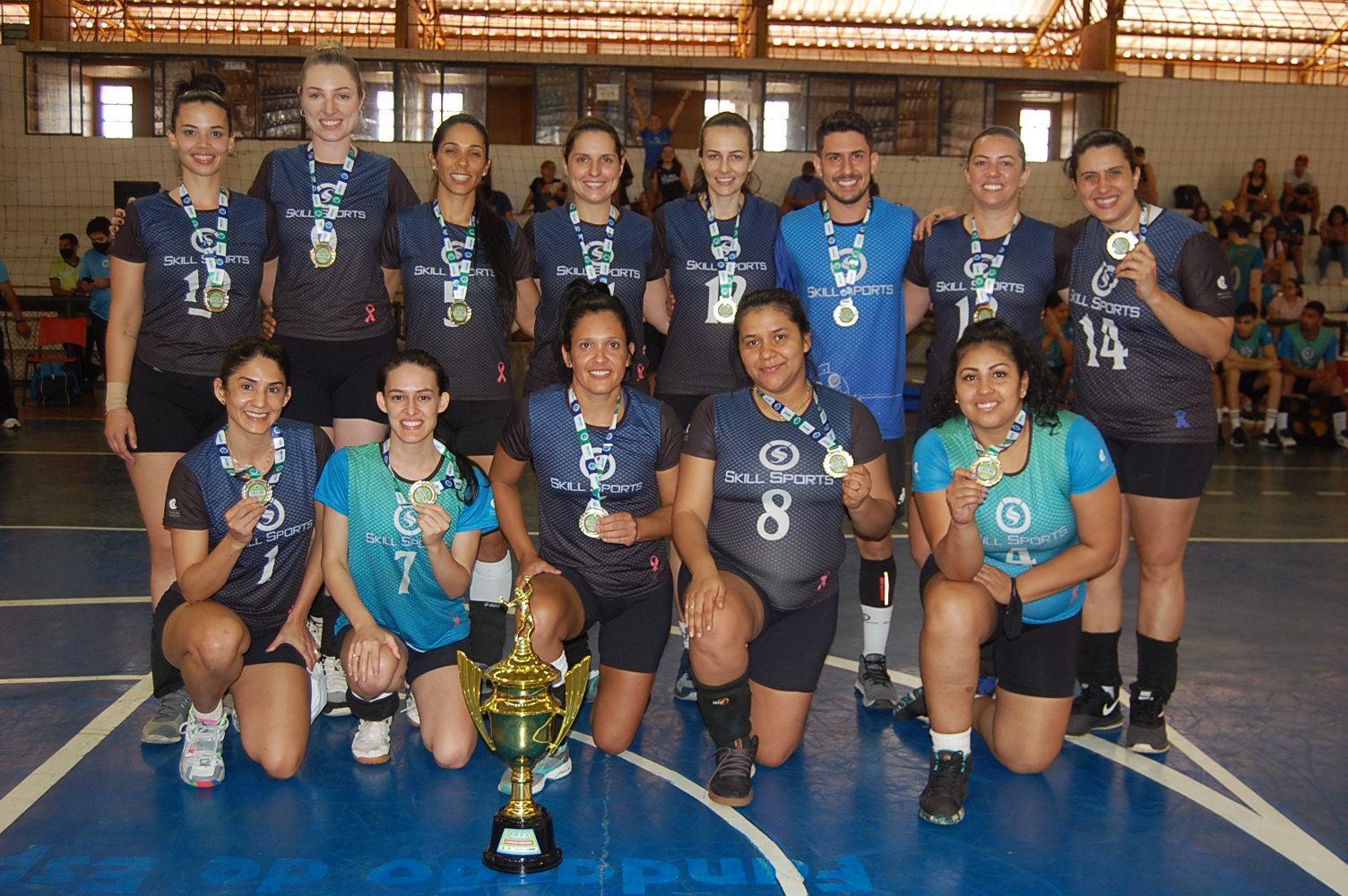 Naviraí, Sete Quedas e Dourados são campeões da Liga MS de Vôlei 