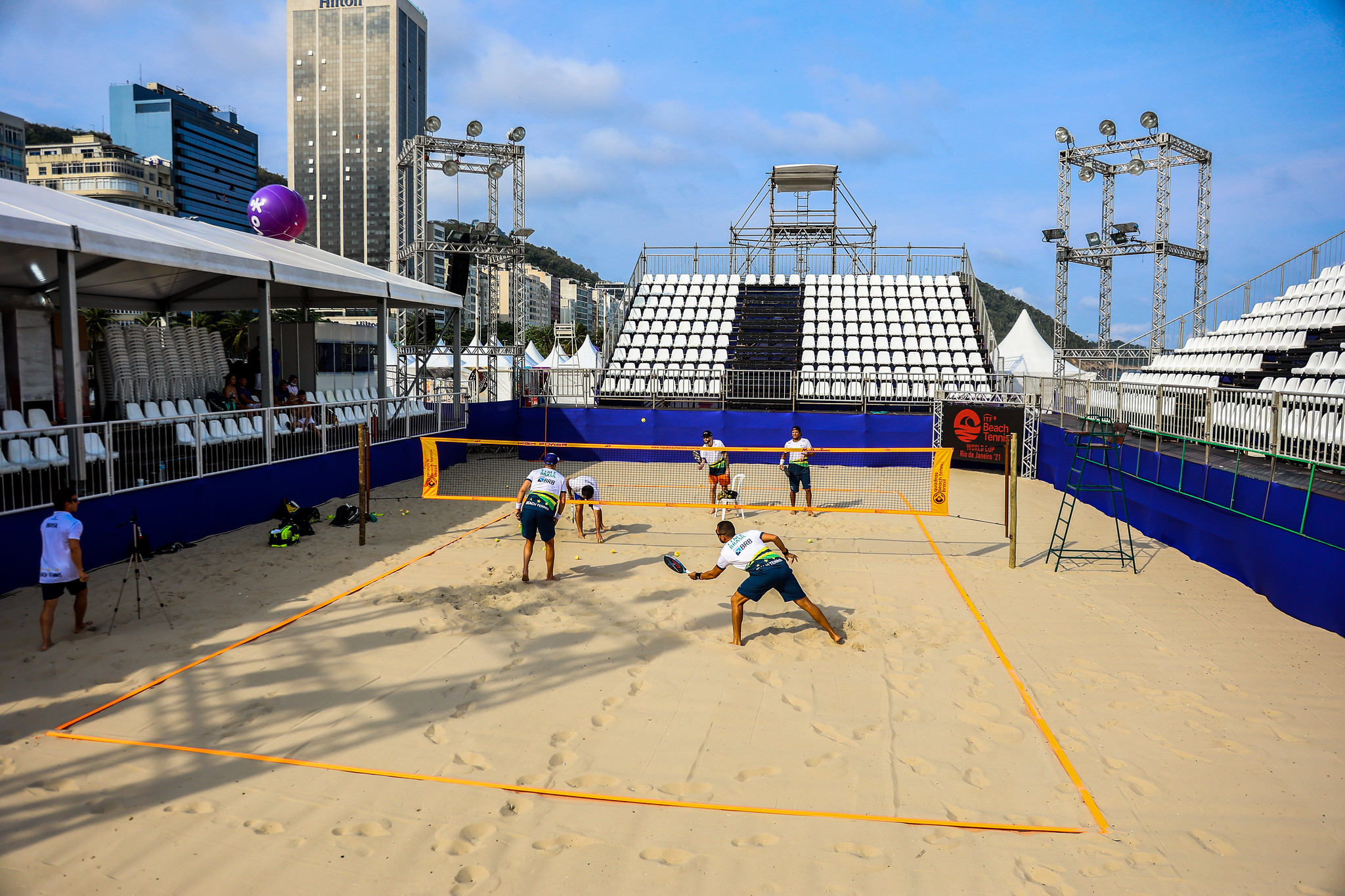 Brasil estreia contra o México na Copa do Mundo de Beach Tennis