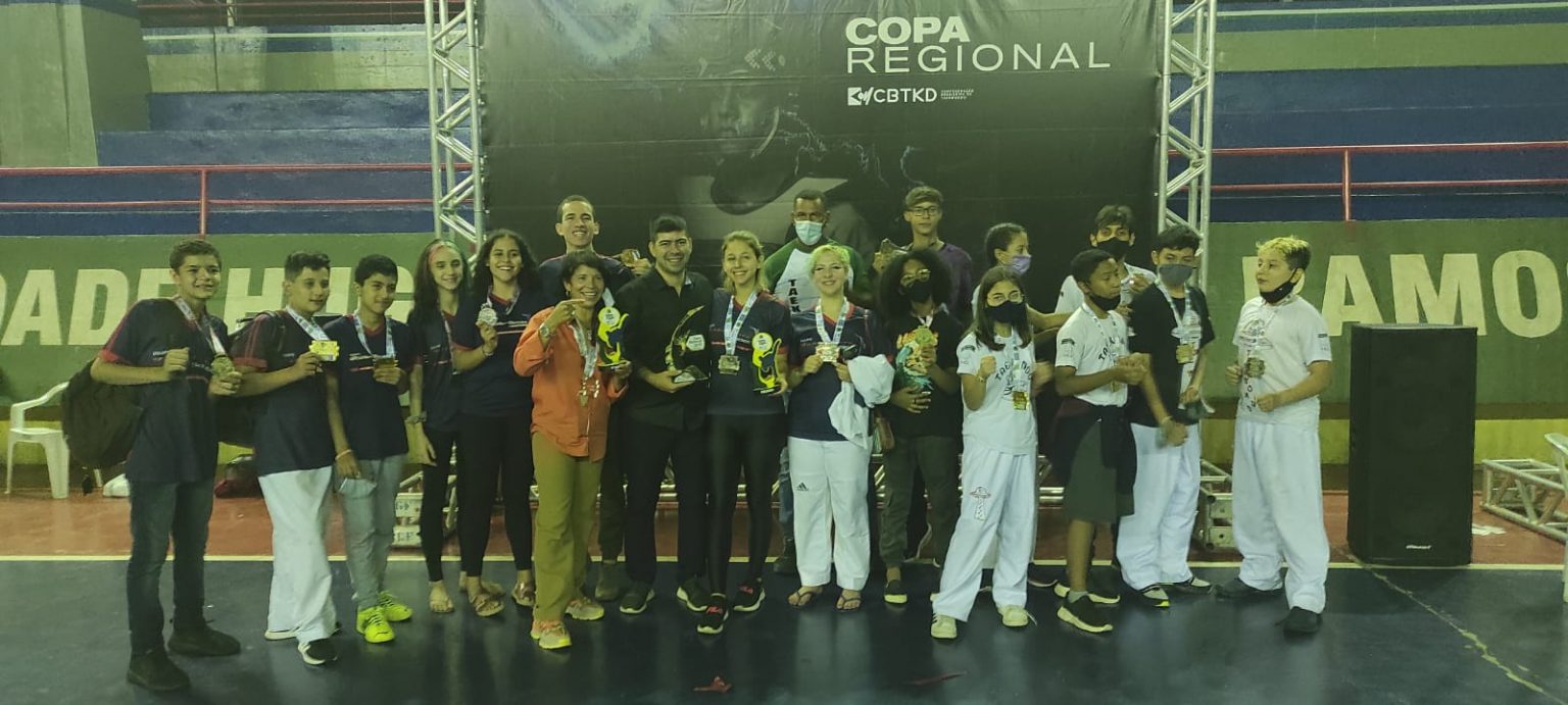 Taekwondo de MS traz 18 medalhas da Copa Regional Centro-Oeste