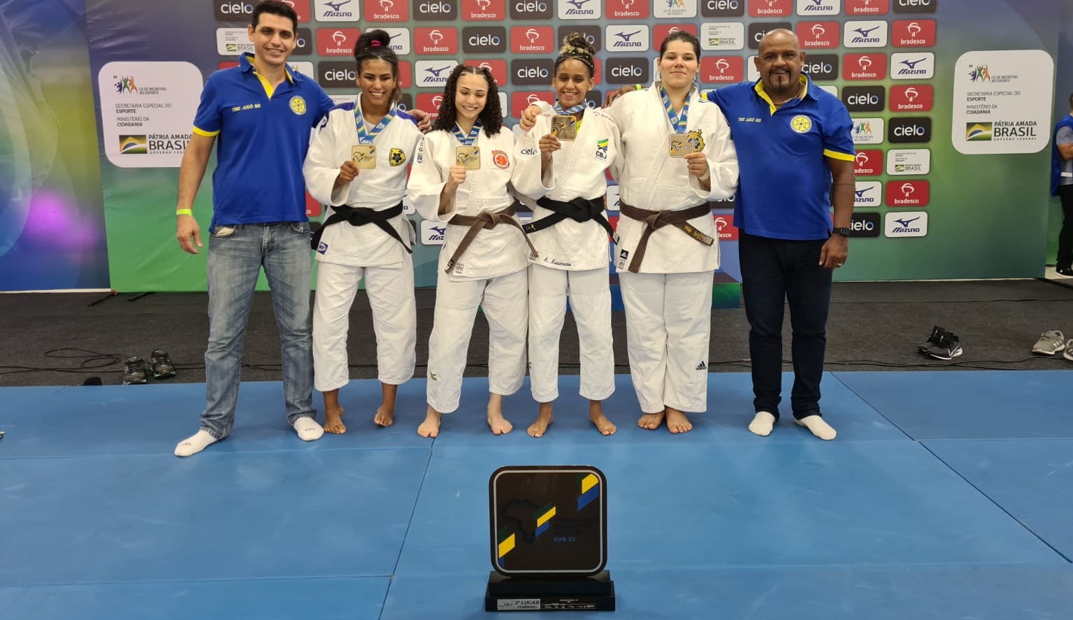 Judô de MS mantém tradição e termina o Brasileiro Sub-21 no pódio