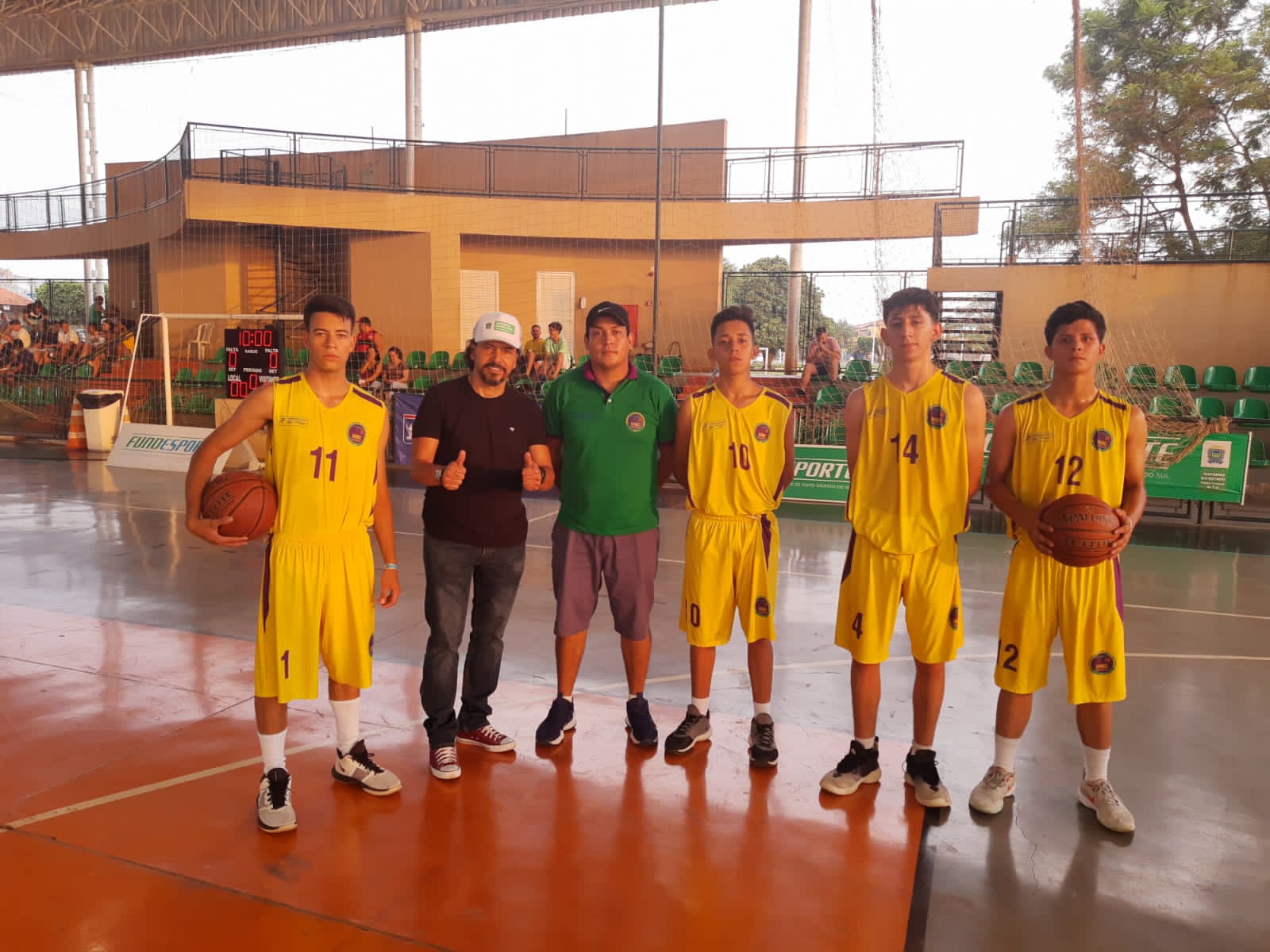 Maracaju Escola Manoel Ferreira conquistou 3º lugar no Basquete 3x3