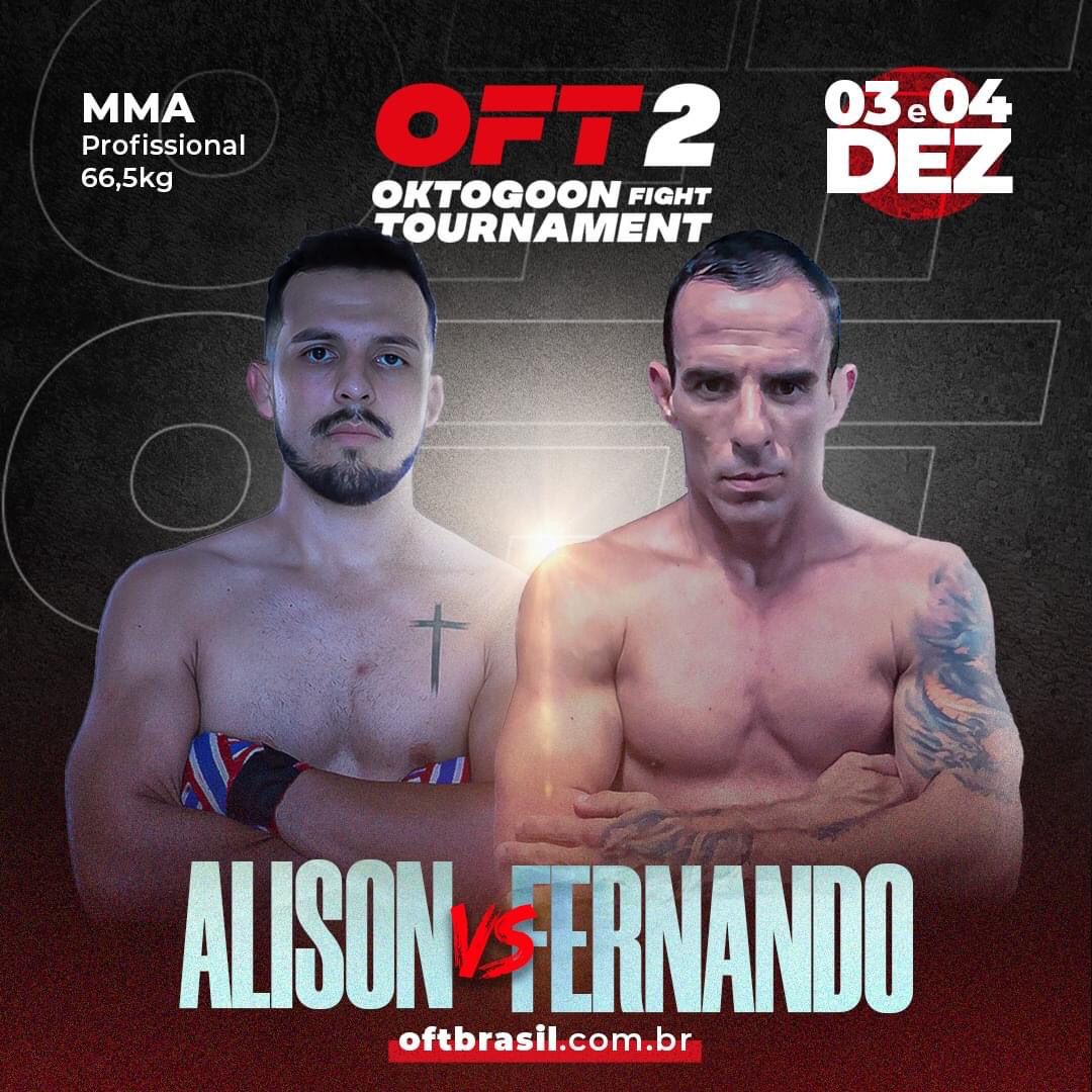 Brasilândia recebe neste fim de semana o OFT Brasil de MMA 
