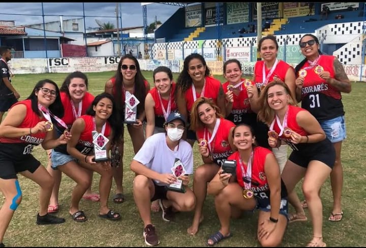 Cobrarés Flag Football conquistou a Copa Minas de Flag Football 2021