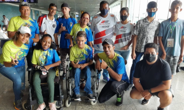 Atletas e técnicos de MS participaram do Camping Escolar Paralímpico