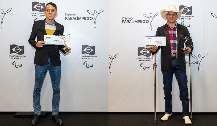 Fernando Rufino e Yeltsin Jacques são vencedores do Prêmio Paralímpicos