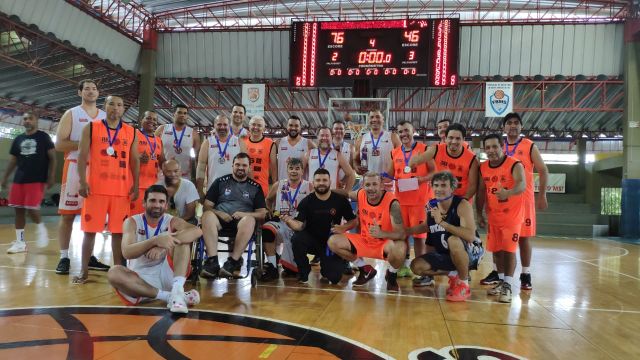 Aquidauana conquista 2º lugar na Copa Janjão de Basquetebol Master