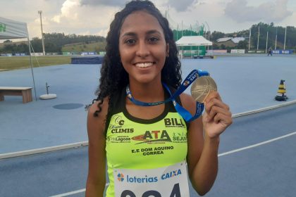 Atleta de Três Lagoas alcança primeira colocação na Copa Brasil Loterias Caixa