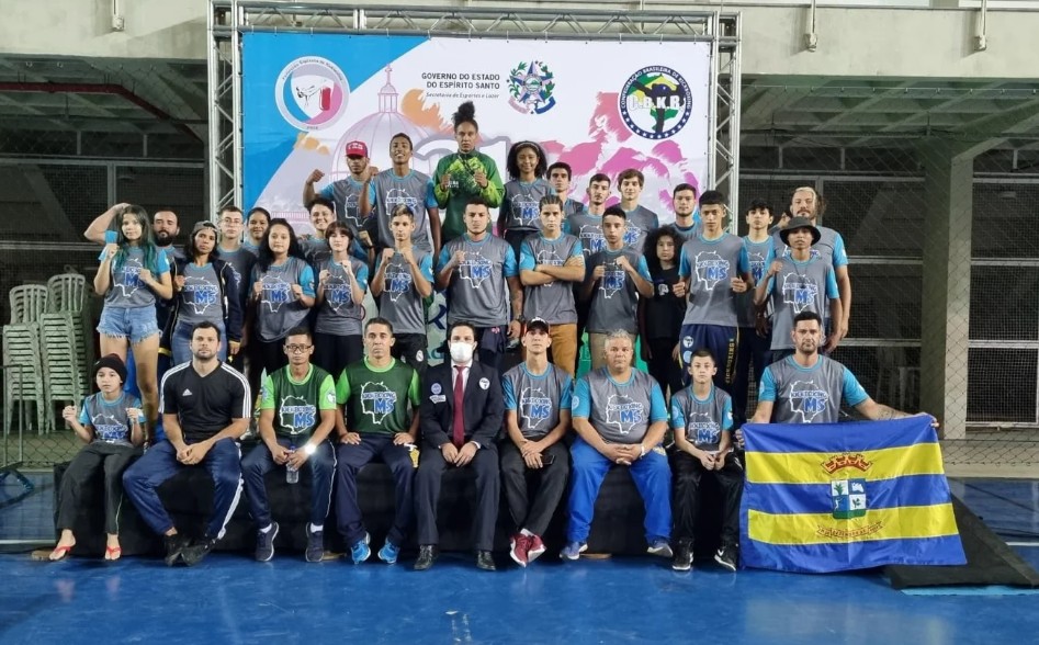 MS conquista 23 medalhas no Campeonato Brasileiro de Kickboxing