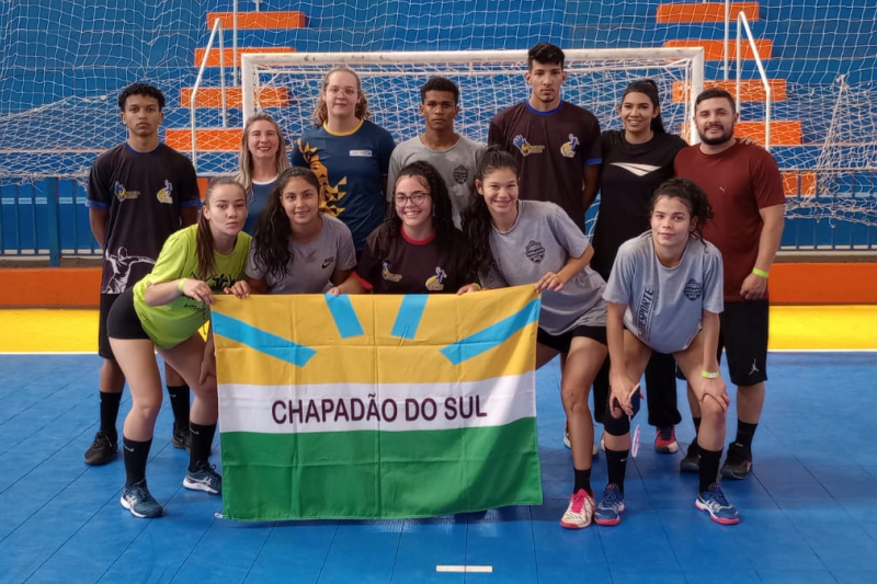 Handebol de Chapadão do Sul é vice campeão dos Jogos Escolares