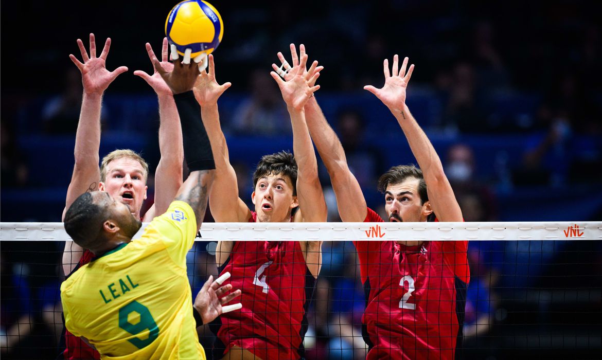 Seleção masculina leva virada dos EUA e se despede da Liga das Nações