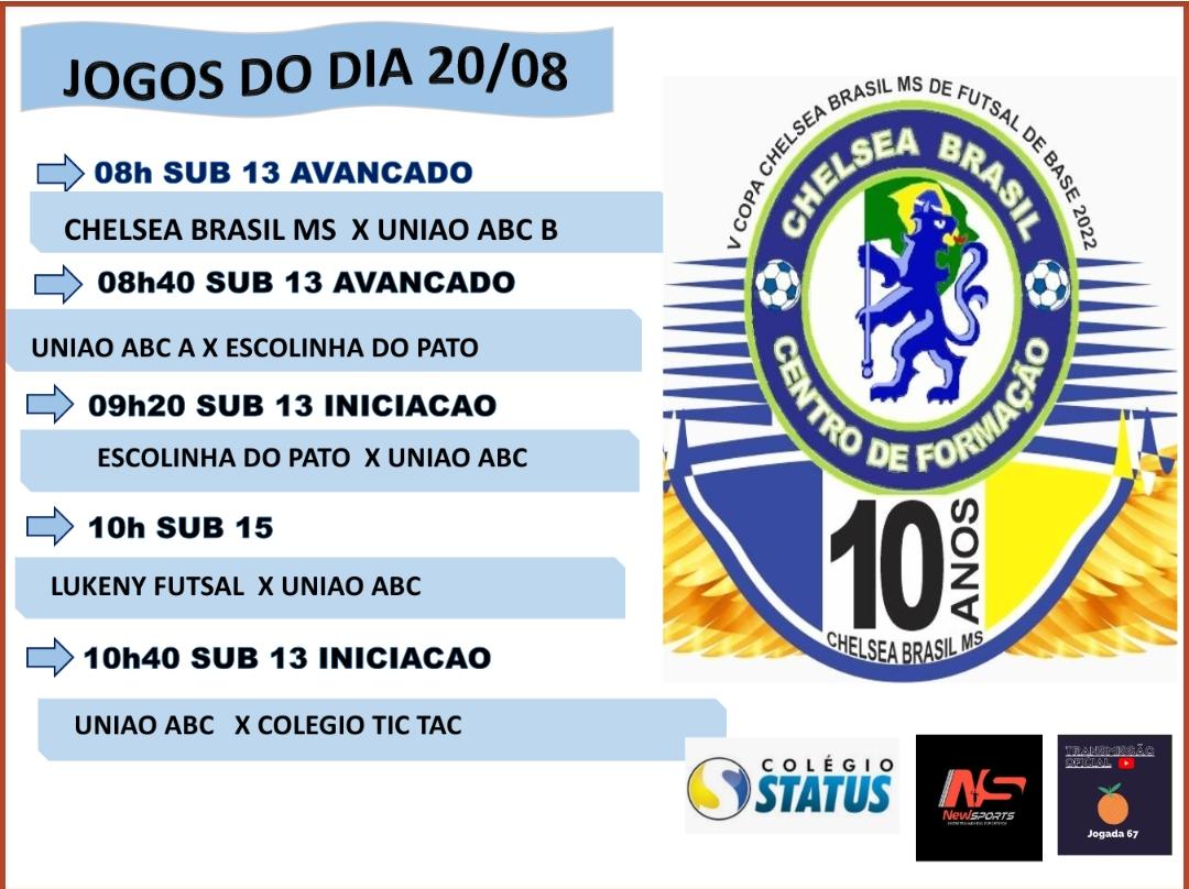 Copa Chelsea terá rodada neste sábado na Vila Progresso