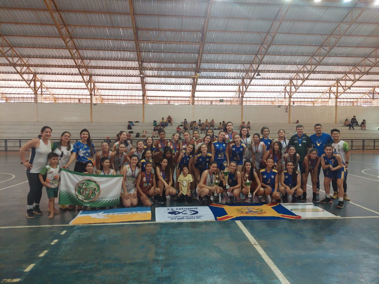 Erasmo Braga e Águia Negra conquistam Basquete Sub 15 em Dourados