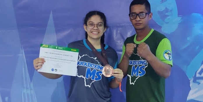Atletas de MS garantem pódio do Campeonato Brasileiro Universitário de Kickboxing