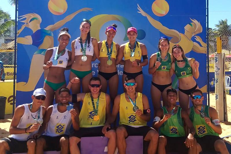 Dupla de MS conquista Circuito Brasileiro de Vôlei de Praia 