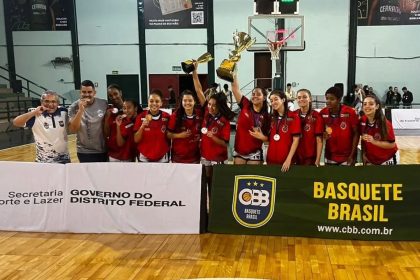 Time de MS é campeão do Campeonato Brasileiro de Basquetebol sub-18