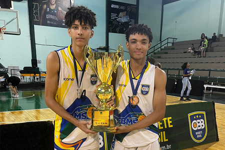 Atletas de Nova Andradina são campeões pela seleção de MS de Basquete 