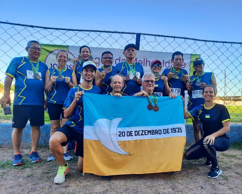 Atletas de Dourados são bicampeões de atletismo nos Jogos da Melhor Idade